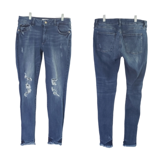 COPY - DL1961 Emma Power Legging Westwood Distressed Jeans - Picture 4 of 12
